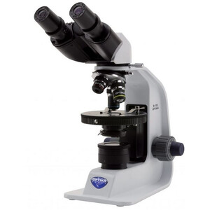 Optika Microscop B-150P-BRPL, bino, pol, plan, akku, 400x