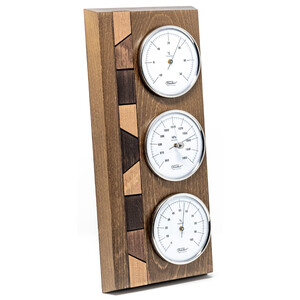Fischer Statie meteo stejar rustic din lemn real