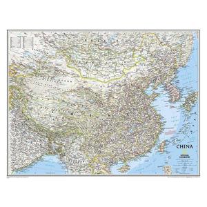 National Geographic Harta Hartă China