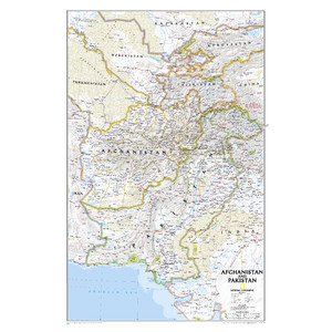 National Geographic Harta Afghanistan - o ţară în criză