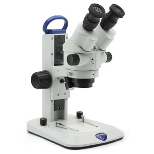 Optika Microscopul stereoscopic SLX-2, Lumina reflectată și transmisă, zoom, 7-45x, LED, bino