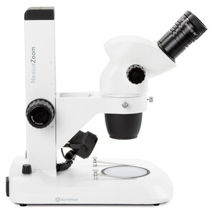 Euromex Microscopul stereoscopic zoom NZ.1902-S, 6,7-45x, cu cremalieră, lumină reflectată și transmisă, bino