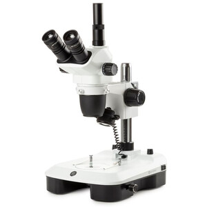 Euromex microscopul stereoscopic zoom NZ.1903-M, 6.7-45x, Säule,  Auf-u. Durchlicht, trino, Spiegel f. Dunkelfeld, Embryologie