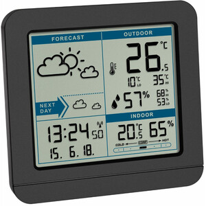 TFA Statie meteo Sky radio negru