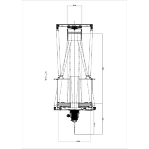 Omegon Oglinda principala Set de oglinzi Ritchey-Chrétien 16'' F/8