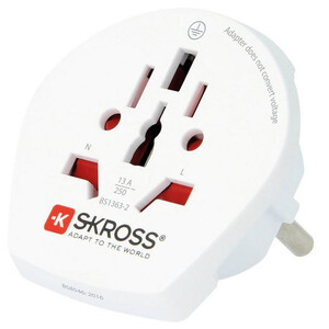 Skross Adaptor retea Reiseadapter World to Europe