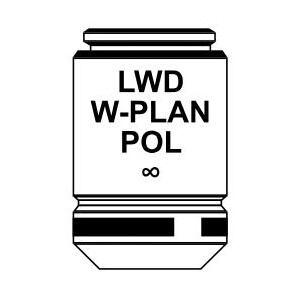 Optika obiectiv IOS LWD W-PLAN POL objective 10x/0.25, M-1137