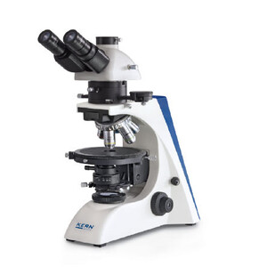 Kern Microscop OPM 181, POL, trino, Inf plan, 40x-400x, Duchlicht, HAL, 20W