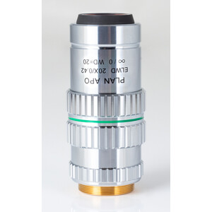Motic Plan apocromat. obiectiv PA ELWD 20X/0.420 (wd 20mm) Corecție parfocală