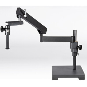 Motic Braţ metalic articulat Trepiede & monturi (cu placă de bază), coloană de 600 mm