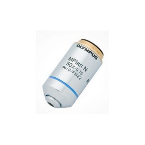 Evident Olympus obiectiv MPLN50X-1-7, M Plan, Achro, Lumina transmisă, 10x/0.75 wd 0.38mm
