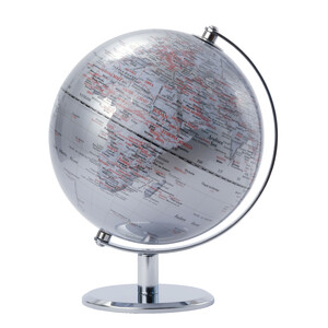 TROIKA Glob Lunar Silver 20cm