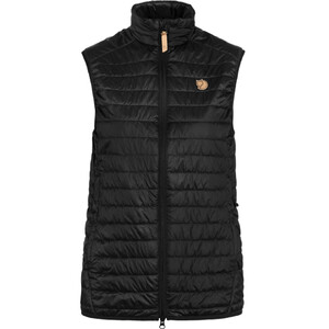 Fjällräven Vestă căptușită Abisko W, 550 Black, mărimea S