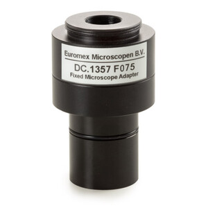 Euromex Adaptoare foto DC.1357, obiectiv 0,75x, C-Mount, f. tub Ø 23,2 mm, arbore scurt