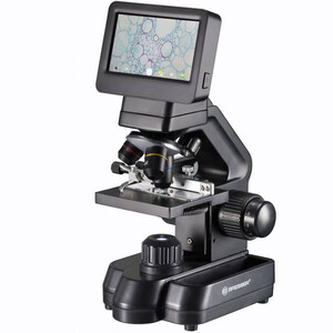 Bresser Biolux Touch, ecran, 30x-1125x, AL/DL, LED, 5 MP, HDMI, Microscop pentru școală și hobby