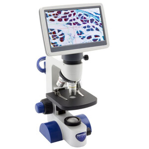 Optika Microscop B-61V, Ecran, 7 inch, DIN, achro, 40-400x, LED, 1W