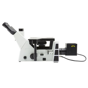Optika Microscop inversat IM-5MET, MET trino, invers, 10x24mm, AL, Halogen, 12V/100W w.o. objectives