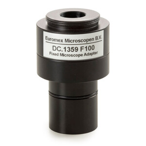 Euromex DC.1359 1x obiectiv, C-Mount, pentru aparate foto de 1 inch, ax scurt