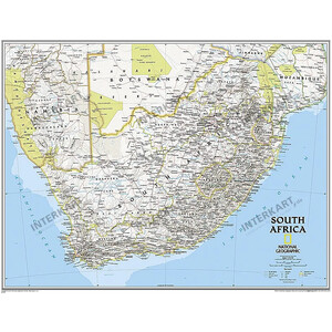 National Geographic Harta Africa de Sud (77 x 66 cm)