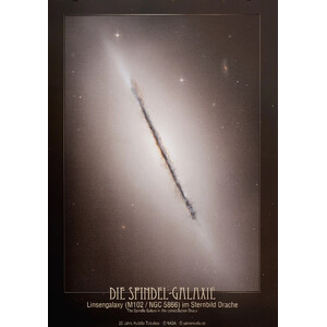 AstroMedia Poster Galaxia Spindle