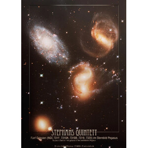 AstroMedia Poster Cvintetul lui Stephan