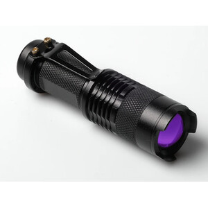 AstroMedia Lanterna astronomica Lampă zoom cu lumină neagră