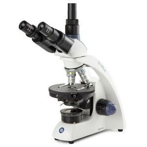Euromex Microscop Mikroskop BioBlue, BB.4241-P-HLED,trino, Pol, DIN, 40x-400x, 10x/18, LED, 1W