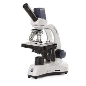 Euromex Microscop EC.1155, mono, digital, 40x-1000x, DL, LED, 10x/18 mm, X-Y-Kreuztisch, 5 MP