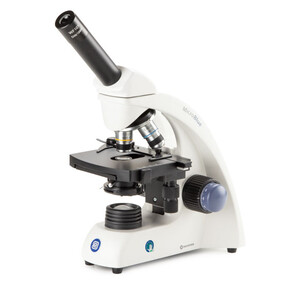 Euromex Microscop MB.1651, mono, DIN 160, achro, 40x-600x, 10x/18, Dl, Akku, LED, 1W