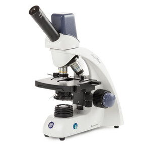 Euromex Microscop MB.1655-1, mono, DIN 160, achro, 40x-600x, 10x/18, Dl, digital, Akku, LED, 1W