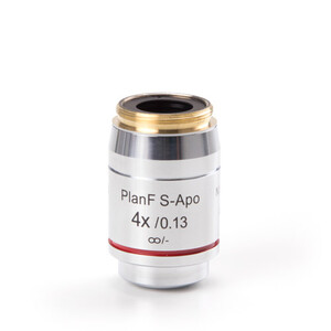 Euromex Obiectiv, AX.7304, Infinity EIS 60 mm, Semi-Apo Pli- Apo Fluarex 4x/0.15, M25, 0.17 mm