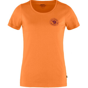 Fjällräven 1960 Logo T-Shirt W, 206 Portocaliu picant, XS