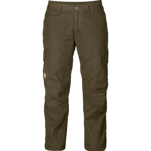 Fjällräven Pantaloni Karla Hydratic, 633 Dark Olive, mărimea 34