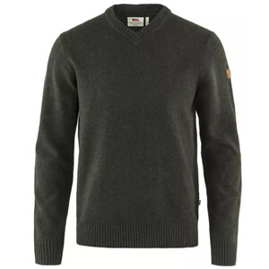 Fjällräven Övik V-neck Sweater M, 633 Dark Olive, mărime XXL