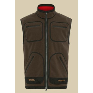 Härkila Veste din fleece Kamko, maro/roșu, mărimea S