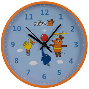 DieMaus Ceas de perete pentru copii albastru