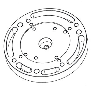 Omegon Adaptor de montare iOptron pentru coloană Pro