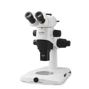 Evident Olympus Microscopul stereoscopic zoom SZX10, trino, 10:1, 6,3-63x, 81 mm, SZX2-ILLTQ LED