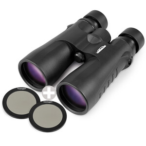 Omegon Binoclu Blackstar 2.0 10x50 + 2 filtri solari
