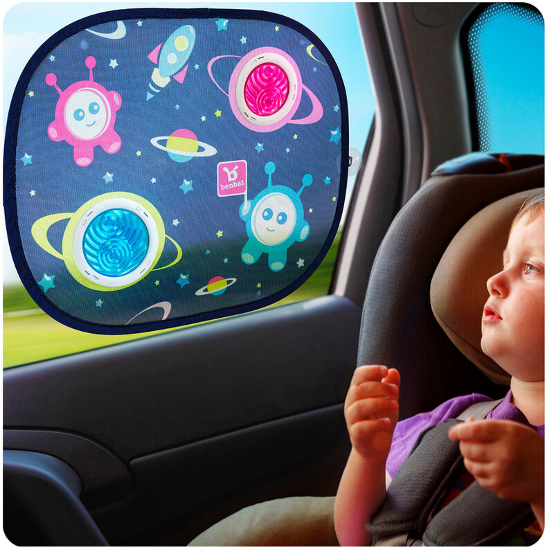 Benbat Parasolar auto pentru Kinder (44 x 38 cm) – 2 bucăți