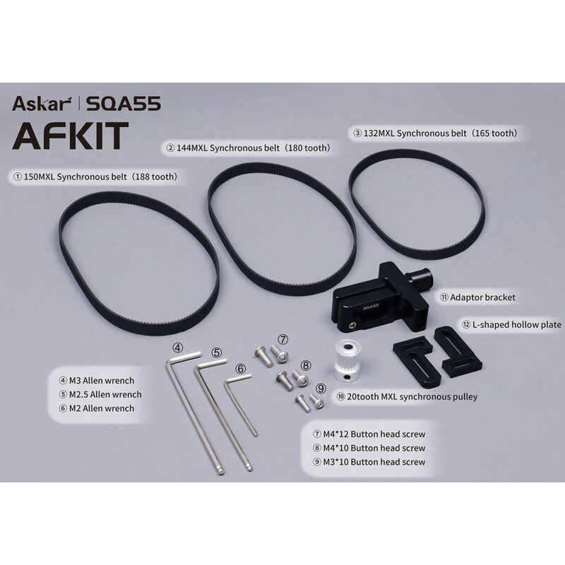 Askar Kit de montare a motorului pentru SQA55