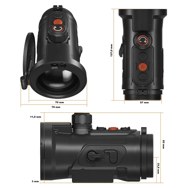 ThermTec Camera de termoviziune Hunt 635L Pro LRF