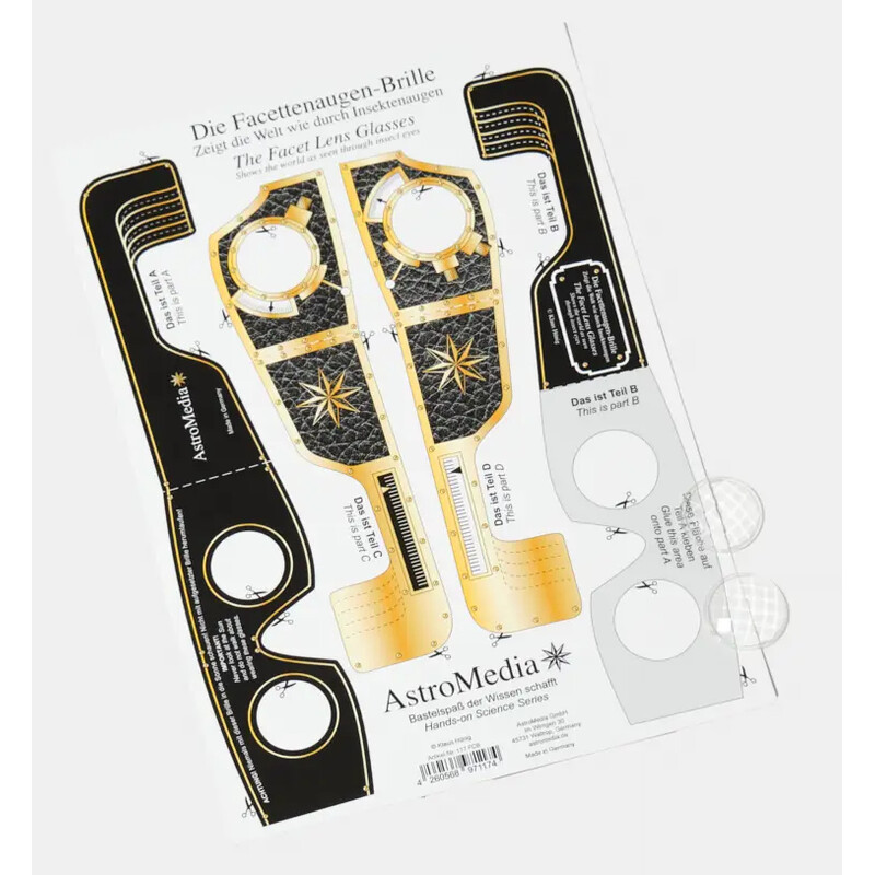 AstroMedia Kit Ochelarii cu ochi fațetați