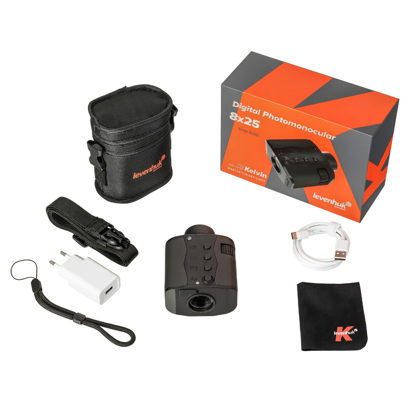 Levenhuk Monocular Kelvin Snap Digital 8x25