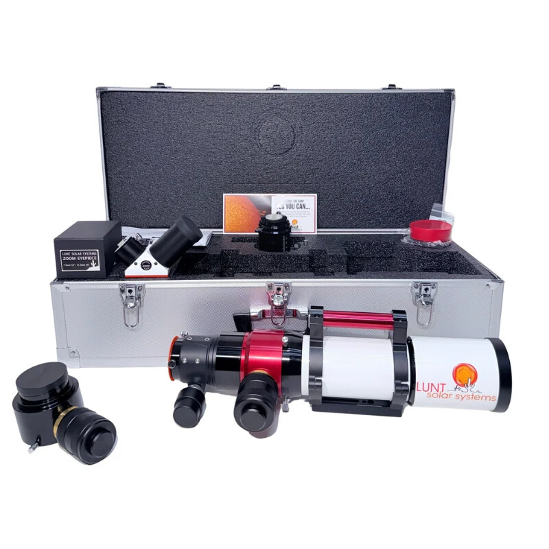 Lunt Solar Systems Telescop solar ST 80/560 LS80MT Ha B1800 PT DS Premium Kit