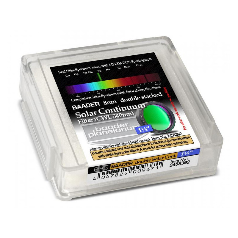 Baader Filtru Solar Continuum 1,25" - 2 filtre
