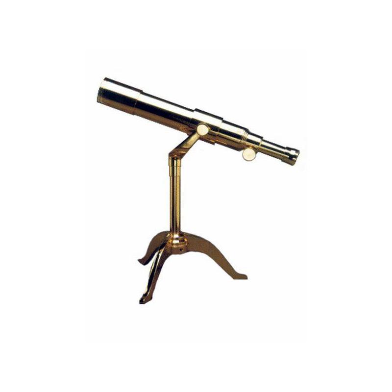 The Glass Eye Telescop de alama Newporter All Brass Table-Top