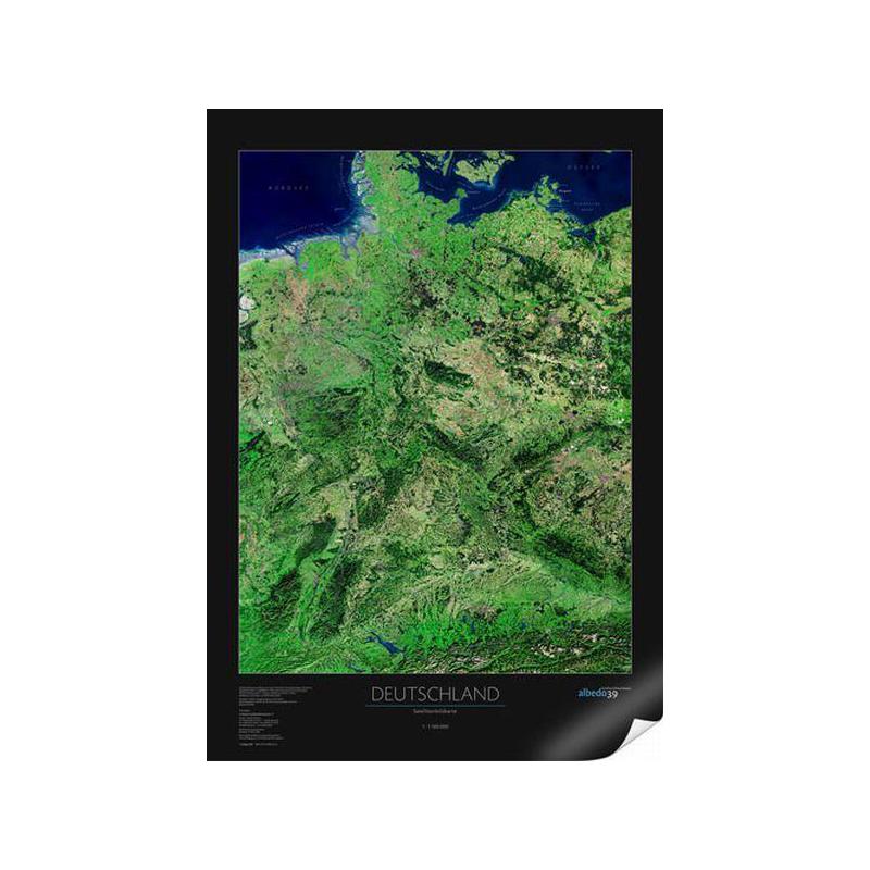 albedo 39 Harta Hartă satelitară Germania