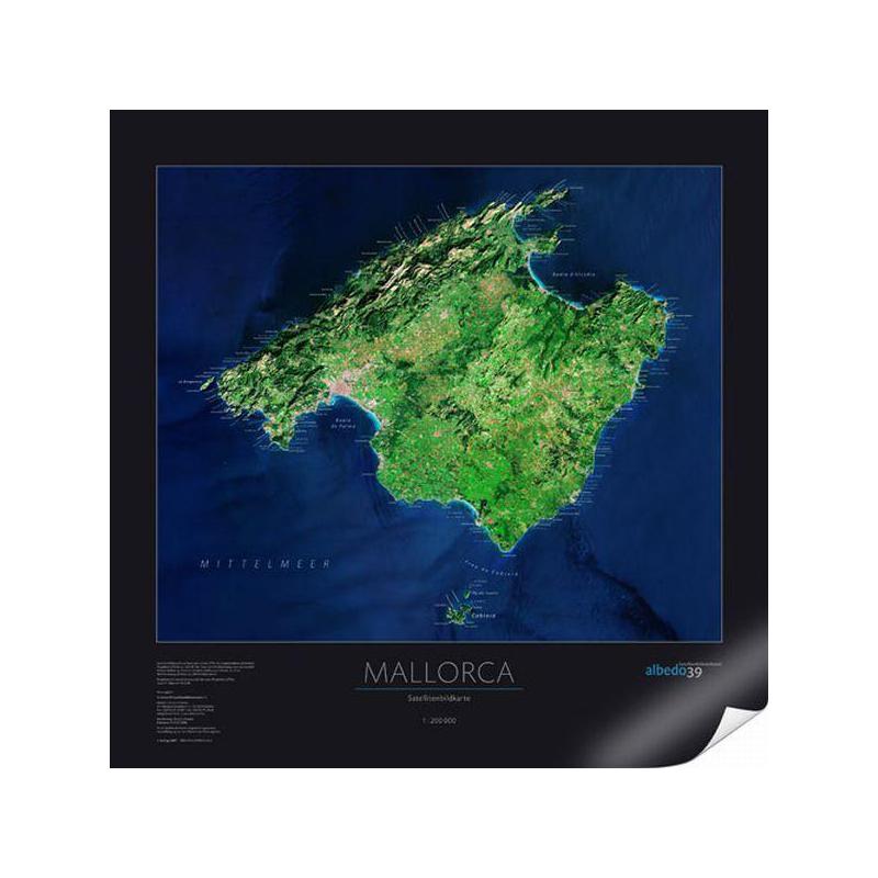 albedo 39 Harta regionala Mallorca