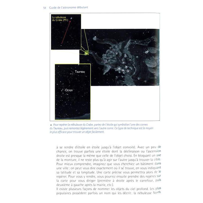 Eyrolles Carte Guide de l'astronome débutant